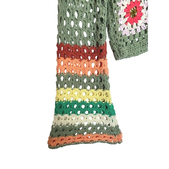 Davi & Dani colorful granny square crochet sweater - Picture 4 of 8